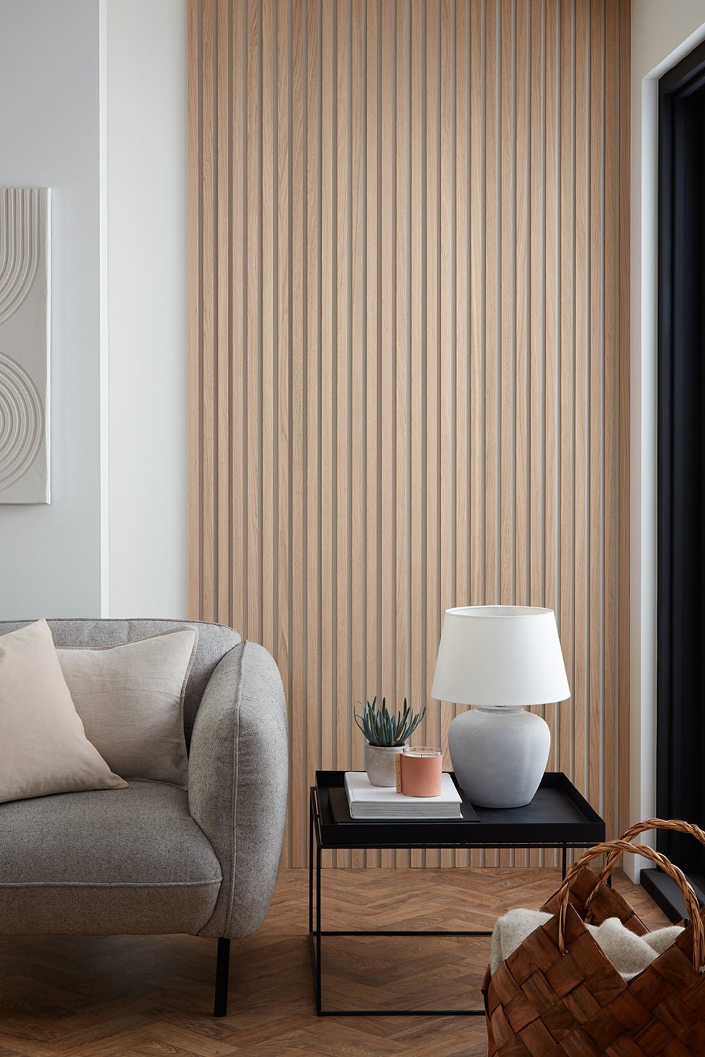 Individual Slats Natural Oak